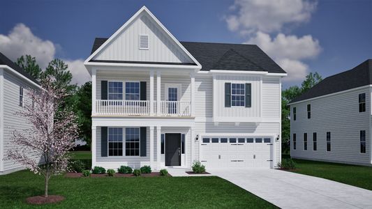 New construction Single-Family house 8921 Peplow Pl, Wilmington, NC 28411 plan Keowee - image