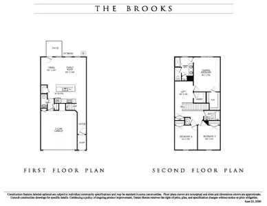 New construction Townhouse house 4647 Moray Dr, Mableton, GA 30126 plan Brooks - image