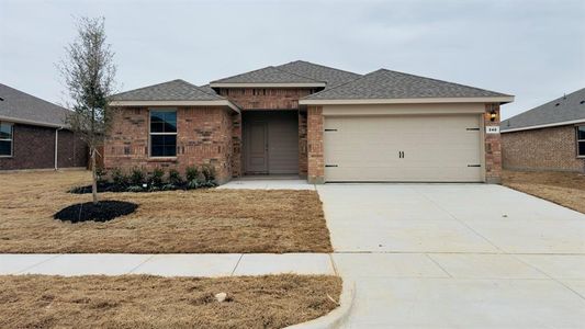 New construction Single-Family house 340 Wildrose Cir, Cleburne, TX 76033 Denton - photo 0