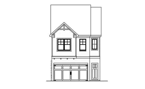 New construction Townhouse house 1584 Old Salem Road SE, Conyers, GA 30013 plan Redland - image 5