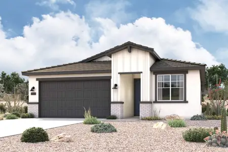 New construction Single-Family house 9868 Ferocactus Ln, Florence, AZ 85143 plan Heron - image