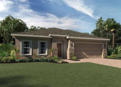 New construction Single-Family house 5942 Vision Road, Saint Cloud, FL 34771 Selby Flex- photo 0