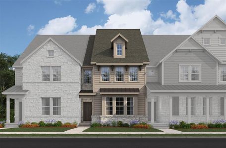 New construction Townhouse house 7855 Manilla Drive, Rowlett, TX 75088 Baltic- photo 0