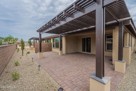 New construction Townhouse house 287 E Citrus Hollow Way, Queen Creek, AZ 85140 Valletta Exterior A- photo 4 4