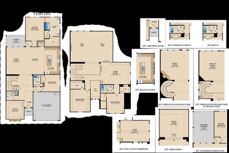 New construction Single-Family house 4321 Glenn Springs Wy, Little Elm, TX 75068 plan 4321 - image