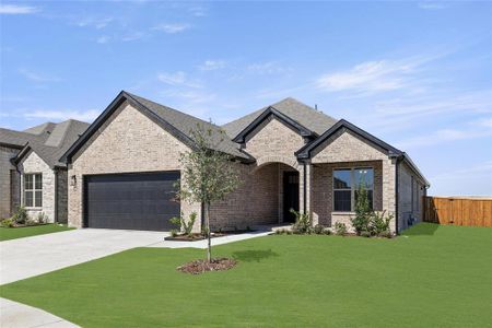 New construction Single-Family house 589 Silver Springs, Lavon, TX 75166 Corbin- photo 1 1