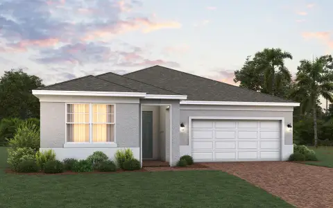 New construction Single-Family house 2174 Town Pasture Dr, Eustis, FL 32726 plan Alexander - image
