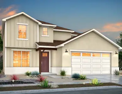 New construction Single-Family house 7465 Big Mtn, El Paso, TX 79911 plan Zen - image