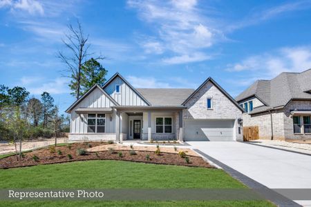 New construction Single-Family house 41750 Wendele Wy, Montgomery, TX 77316 plan The Leeward - image