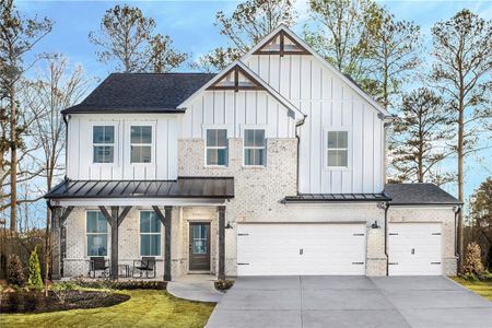 New construction Single-Family house 804 Clifftop Crossing Sw, Powder Springs, GA 30127 Tucker- photo 0