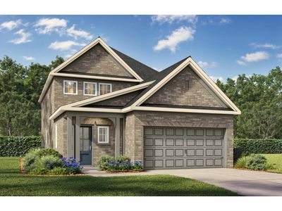 New construction Single-Family house 5002 Mesa Cove Dr, Katy, TX 77493 plan The San Marcos H - image