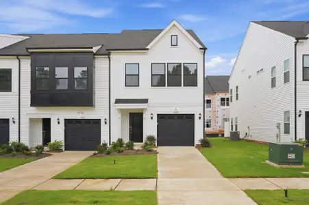 New construction Townhouse house 6332 Abelia Ave, Charlotte, NC 28269 plan Foxglove - image