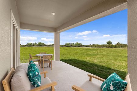 New construction Single-Family house 10131 Morning Meadowlark Trl, Parrish, FL 34219 plan Atrium - image