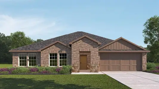 New construction Single-Family house 8402 Rockhopper Ln, Garland, TX 75043 plan H50C Calgary - image