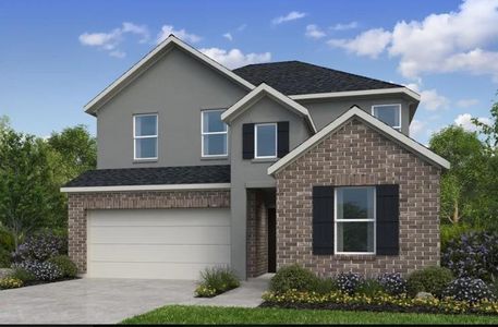 New construction Single-Family house 9635 Akashi Run Dr, Cypress, TX 77433 plan Reid - image