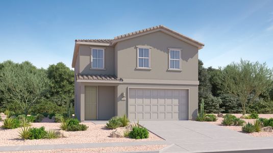 New construction Single-Family house 7055 W Ferntree Ln, Tucson, AZ 85747 plan Columbus - image