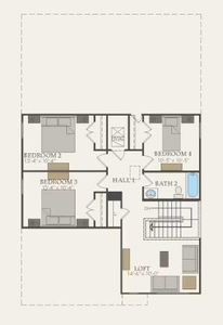 Pulte Homes, Dinero floor plan