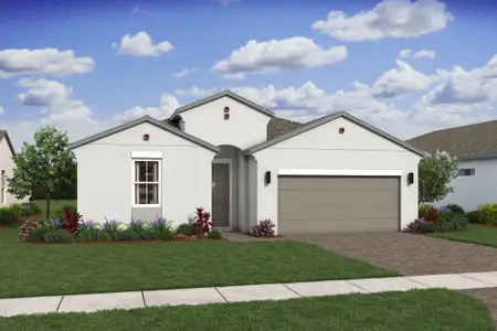 New construction Single-Family house 10040 Nw Field Flower Trl, Port St. Lucie, FL 34987 plan Astaire - image