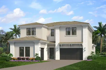 New construction Single-Family house 13171 Artisan Cir, Palm Beach Gardens, FL 33418 plan Mondrian - image