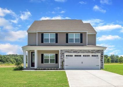 New construction Single-Family house 128 Boone Trail Dr, Lillington, NC 27546 plan Craven - image