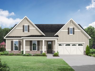 New construction Single-Family house 1010 Mira Vista Cv, Greensboro, GA 30642 plan The Willow - image