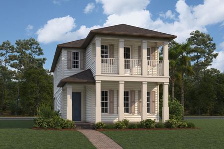 New construction Single-Family house 6682 Tentpeg Wy, St. Cloud, FL 34771 plan Wekiva - image