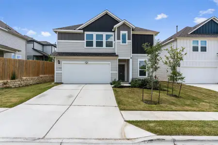 New construction Single-Family house 13506 Grand Central Dr, Pflugerville, TX 78660 Bluebonnet- photo 0