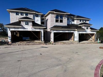 New construction Townhouse house 2500 Forest Creek Dr, Unit 1801, Round Rock, TX 78665 Champagne (1815-CS-20)- photo 0