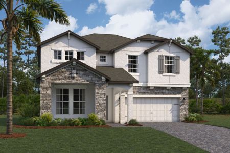New construction Single-Family house 11855 Hilltop Farms Dr, Dade City, FL 33525 plan Casanova - image