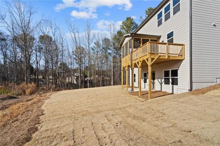 New construction Single-Family house 23 Rockberry Ct, Dallas, GA 30157 The Hickory A- Unfinished Base- photo 17 17