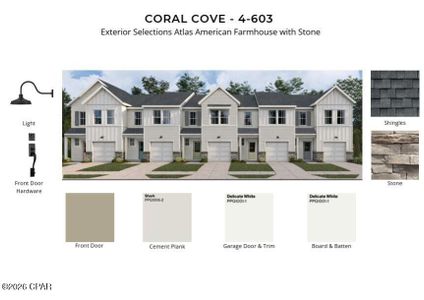 New construction Single-Family house 107 Palm Reef Wy, Panama City Beach, FL 32407 plan Atlas - image