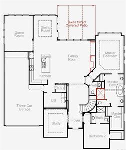 1st floor diagram