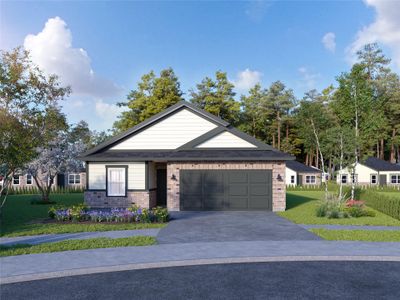 New construction Single-Family house 25661 John Wayne Rd, Splendora, TX 77372 - image