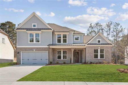New construction Single-Family house 715 Crest Line Trl, Powder Springs, GA 30127 plan Windsong - image