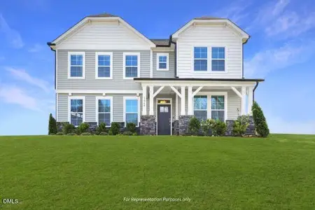 New construction Single-Family house 192 Merritt Lake Ave, Zebulon, NC 27597 - image