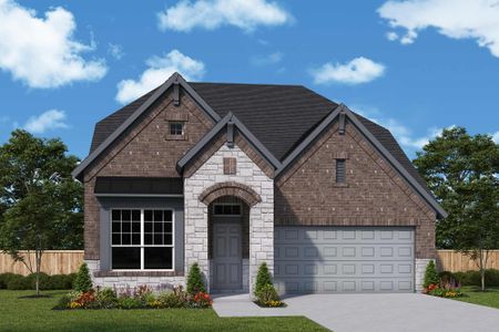 New construction Single-Family house 15166 London Gavroche Ln, Conroe, TX 77302 plan The Busch - image
