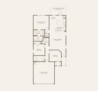 Centex Homes, Adams floor plan