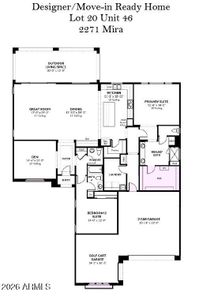 New construction Single-Family house 3464 N 166Th Dr, Goodyear, AZ 85395 plan Mira - image 3