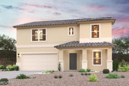 New construction Single-Family house 251 W Paseo Crossing Ln, Coolidge, AZ 85128 plan Ocotillo - image