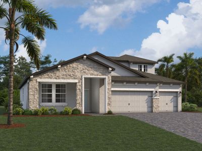 New construction Single-Family house 5950 Newberry Pines Avenue, Wesley Chapel, FL 33545 - photo 0