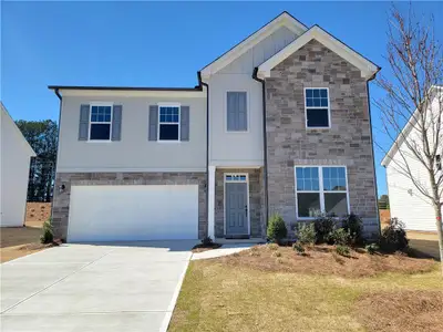 New construction Single-Family house 536 Silverleaf Trl, Bethlehem, GA 30620 Pearson- photo 0