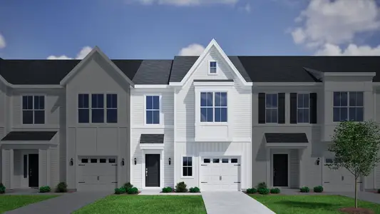 New construction Townhouse house 153 Ripple Wy, Clayton, NC 27520 Lantana- photo 0