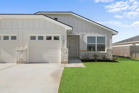New construction Townhouse house 1102 College Ave, Troy, TX 76579 plan Nolan - image