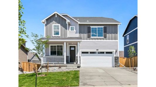 New construction Single-Family house 653 N. Amory Street, Watkins, CO 80137 HOLCOMBE- photo 0