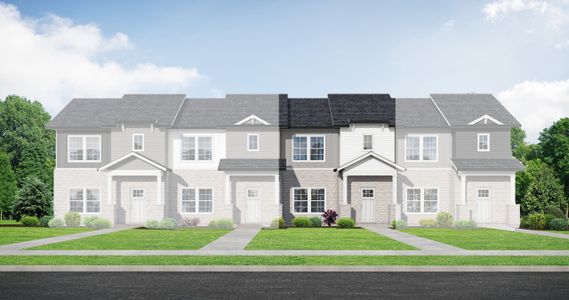 New construction Townhouse house 1000 Elliott Williams Wy, Gallatin, TN 37066 plan The Cumberland Interior - image