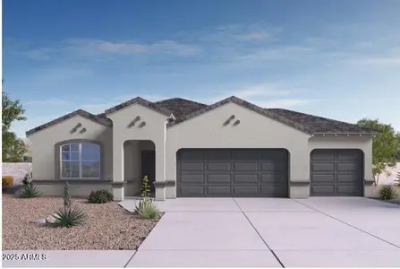 New construction Single-Family house 15396 W Gray Fox Trl, Surprise, AZ 85387 plan Cali - image