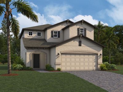 New construction Single-Family house 2889 Misty Marble Dr, Zephyrhills, FL 33540 Miralles- photo 0 0