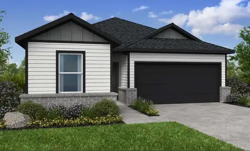 New construction Single-Family house 18111 Prairie Run Ln, Hockley, TX 77447 plan Barrett - image
