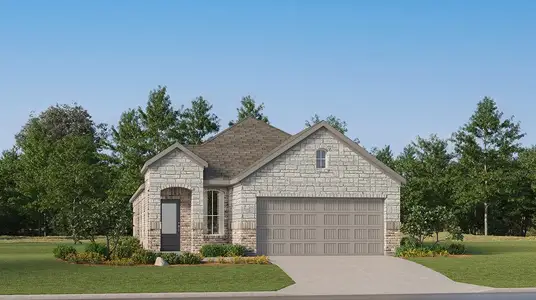 New construction Single-Family house 407 Sunray Dr, Lavon, TX 75173 plan Aruba - image