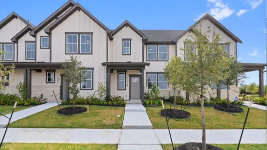 New construction Townhouse house 2267 Wallin Bradley Drive, Round Rock, TX 78665 - photo 0